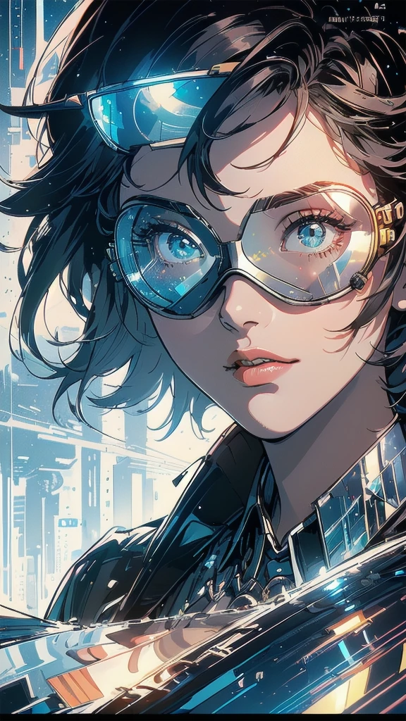 (((masterpiece, highest quality))),(((solo:1.2))),(((1girl:1.2))),(((32k wallpaper))),(very detailed, vintage science fiction),((((((geometric cinematic movie poster)))))), (bauhaus), shape,(((abstract))),(mid century modern),movie poster,(((((portfolio))))),(((((Close-up))))),(((((bust up))))),((((more various angle)))),(((ultimate highlight))),Vast landscape,((((complete. detailed face)))),(((Extremely talented))),(((most complecated machine))),(((text))),(((typography))),(((((best complicated machine))))),(((((genius mechanic))))),(((gorgeous light leak))),(((perfect detailed Infrared Goggles,thermography))),(((extreme reflection lens))),