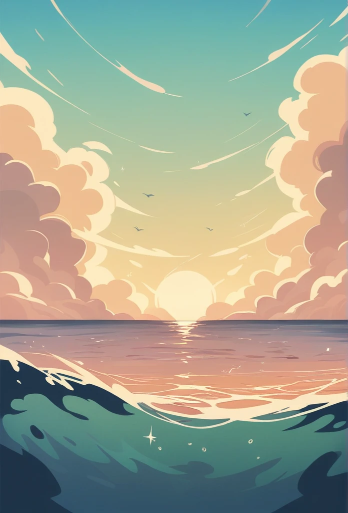 vector, ocean