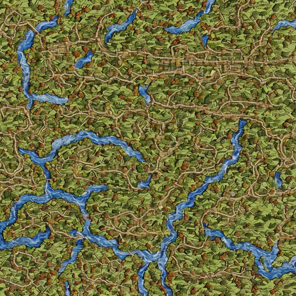 medieval fantasy landscape, medieval castle, detailed stone architecture, rolling hills, lush green forests, winding rivers, medieval fantasy village, detailed cobblestone streets, detailed medieval fantasy buildings, detailed medieval fantasy lighting, medieval fantasy atmospheric fog, medieval fantasy clouds, (best quality,8k,highres,masterpiece:1.2),ultra-detailed,(realistic,photorealistic,photo-realistic:1.37),cinematic lighting,dramatic lighting,fantasy art style,muted color palette,warm lighting
