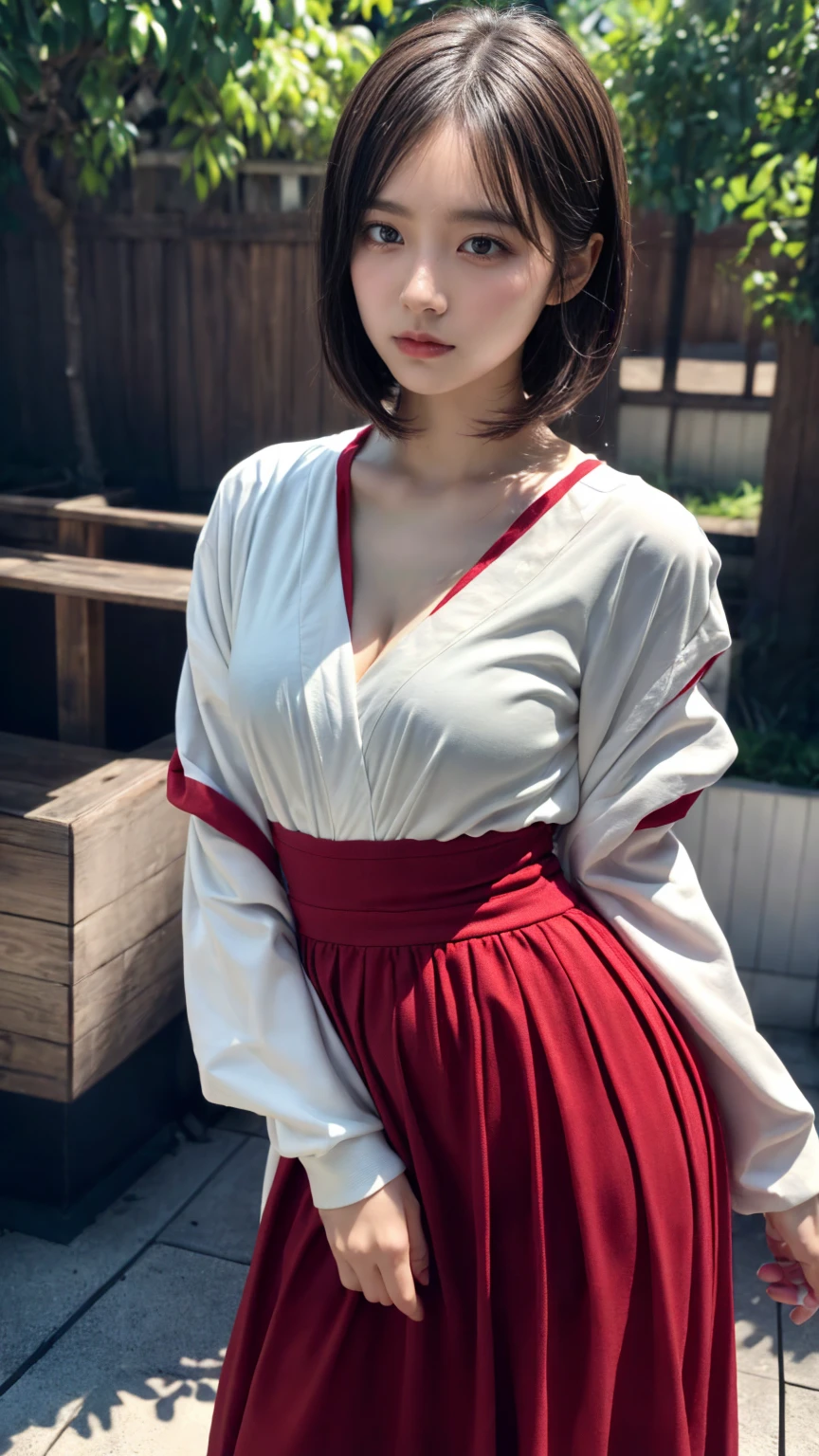 (absurdres:1.3), (highres:1.3), (ultra detailed:1.3),(1girl:1.3), (extremely detailed CG unity 8k wallpaper:1.3), (detailed skin texture, detailed cloth texture, detailed hair texture), (beautiful detailed face, supermodel, pale skin, realistic glistening skin), (RAW photo, best quality), (realistic, photo-realistic:1.4), masterpiece, extremely delicate and beautiful,Amazing, finely detail, extremely detailed CG unity 8k wallpaper, huge filesize, ultra-detailed, highres, absurdres, soft light,rim light, vibrant details, short bob hair, black hair color, Big Natural Color Lip, (perfect body shape), beautiful legs, BREAK (white and red theme:1.4), (fusion of (white kimono tops:1.2) and (red high-waisted maxi length skirt):1.4), (long sleeve:1.3), (kimono-collar:1.2), (red outlines on white kiomno:1.2), (white very short ankle socks:1.2), (Japanese clogs geta:1.2),
crying a little、Harajuku style、20 year old girl、cute type、lolita、open legs