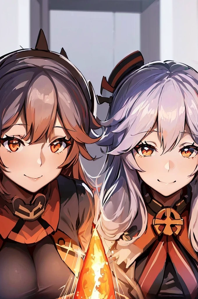 (Yae Miko:1.3)、((Prinz Eugen:1.5))、
((Highest quality))、((Highly refined))、((Perfect Refinement))、
((Super detailed))、((Symmetrical face))、((Sparkling Eyes))、
((Ultra-high resolution))、((Ultra HD))、
((One woman))、((older sister))、
(((Charming smile)))、
