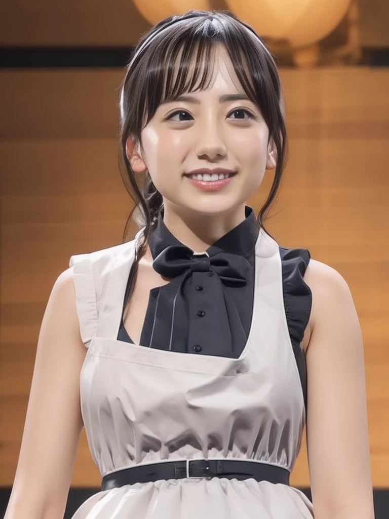 cowboy shot、、stage、Maid、(upper body shot)