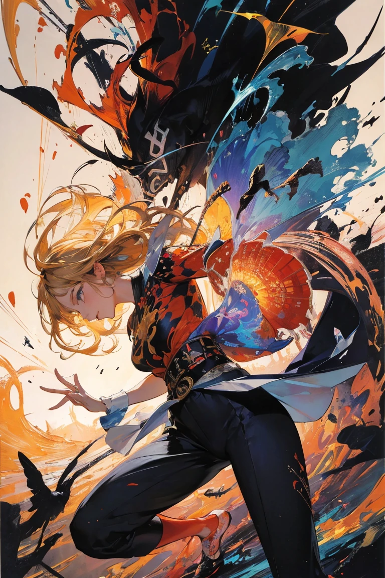 masterpiece, best quality, high resolution, draw, comic, hyper realism, lea1452, (alone:1.2), short hair, blond hair, slim body, small breasts, ((wearing blue jeans and white shirt)), very soft light, black night, concept art, horror, dark, very dark, art by Yoji Shinkawa, ink and watercolor, ((concept-art)), ((white background))　master chiet tomando un cafe　　poster,(by mucha:1.2),((art deco,Botanical Art,Floral Art)),(floral:1.2),lily flower,
(masterpiece, highest quality),(vibrant colors,colorful),(amazing details,detailed background),anatomically correct,Accurate drawing,Detailed drawing,high-class sense,

 lotus position:1.6, sitting, girl, bare thigh, bare stomach, (brown eyes),
(School uniform:1.5), pillow, open mouth, big breasts, 　8k,absurdres, highres, ultra detailed, masterpiece, sharp shading,under,Tatsuyuki
1girl,kid,abandon staion,monocolor,gaint machine,(obsolete machine:1.3)（Wear black stretch pants for the waist hole、Match the color and texture of the fabric、Match shading）、（Accurately fit the fishing belt、Match color and texture）
(solo:1.2),1girl,masterpiece,