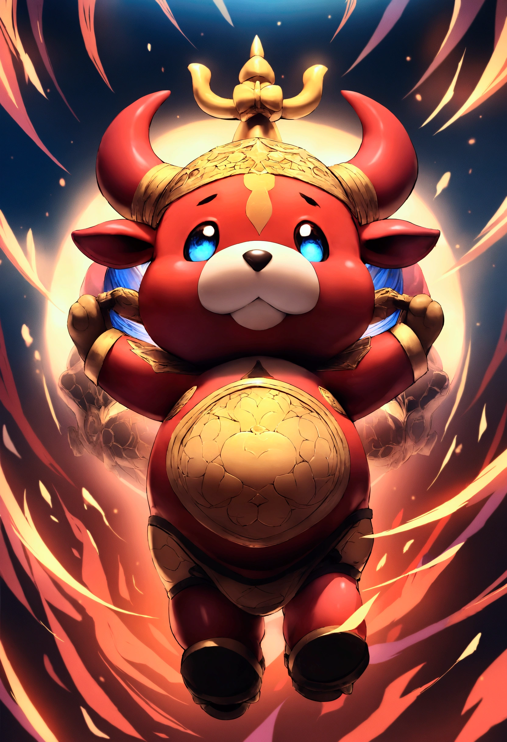 Aizu mascot character、Akabeko、Akabeko is、It is a papier-mache sculpture resembling a red cow.。It is a local toy from the Aizu region.、It has been used to ward off evil spirits in children.。The red body color is said to have the power to ward off evil spirits.、The black spots represent pox.、The custom of giving akabeko to children to prevent illness from becoming serious