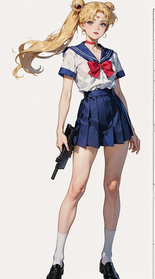 masterpiece, Highest quality, Portraiture, One Girl, (Alice in Wonderland:1.2), anime,Blue clothes, White apron, Blonde, blue eyes, Usagi, Trump, Tea cup, White lace thigh high socks, Miniskirt lift, Dynamic pose,Electro SwingThe main character is Usagi Tsukino, a clumsy and seemingly ordinary teenage girl who discovers that she is the reincarnation of Sailor Moon, the legendary warrior of love and justice. Usagi is joined by other Sailor Guardians, including Sailor Mercury, Sailor Mars, Sailor Jupiter, and Sailor Venus, each of whom possesses unique powers and abilities. Together, they fight evil forces, protect the world from various threats, and search for the Moon Princess. cybermisty, blonde hair, make up, green eyes, choker, jewellery, wearing a purple sweater, ripped jeans, pants, looking at viewer, serious, smiling,
standing, arms crossed, inside a pawn shop, counter, soft lighting, extreme detail, masterpiece, 　girl, sweat, medium breast, shy, detailed hand, looking at viewer, lips apart, dynamic shadows (highest quality, 8k, 32k, masterpiece, 超High resolution:1.2), (RAW Photos), (Realistic), (photoRealistic:1.2), (High resolution), Large file size, Very detailed, a7SIII., serafuku, masterpiece、3D、Realistic、Ultramicrograph、Detailed and best quality、Very detailed CG Unity 8k wallpaper、full:1.3、stand、From below、Intricate details、(1 female,housewife)、24-years-old、Dynamic English、((HD Real, Same 1 level)), とてもRealistic, masterpiece, highest quality, High resolution, Same 1, space, Stunning beauty, Upper body photo shoot, 1 girl, chest, gloves, lips, alone, Sailor Venus, Bright Blue Eyes,  uniform, Show more1, tiara, Sailor Senshi uniform, (RAW Photos, highest quality), masterpiece, 浮かぶblondeの長い髪, Red ribbon on the back of the head, orangeセーラーカラー, bow, choker, 白いgloves, orange choker, elbow gloves, jewelry, Earrings, orange skirt, only, whole body, blonde, (Perfect hands): 3.8, Octane Rendering, Goddess of Love, (close: 1.2) beautiful, fine grain, close, Small e