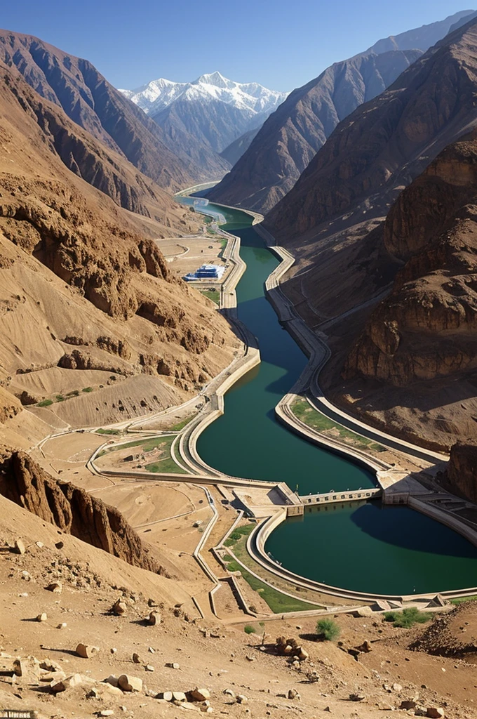 It is said that these people built a huge dam between the two mountains of Balaq to store water for better cultivation of their agriculture.