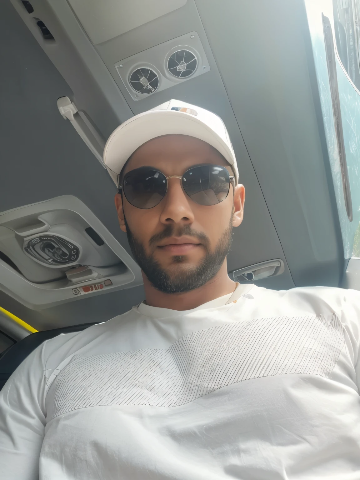 Changing image background like sitting in car