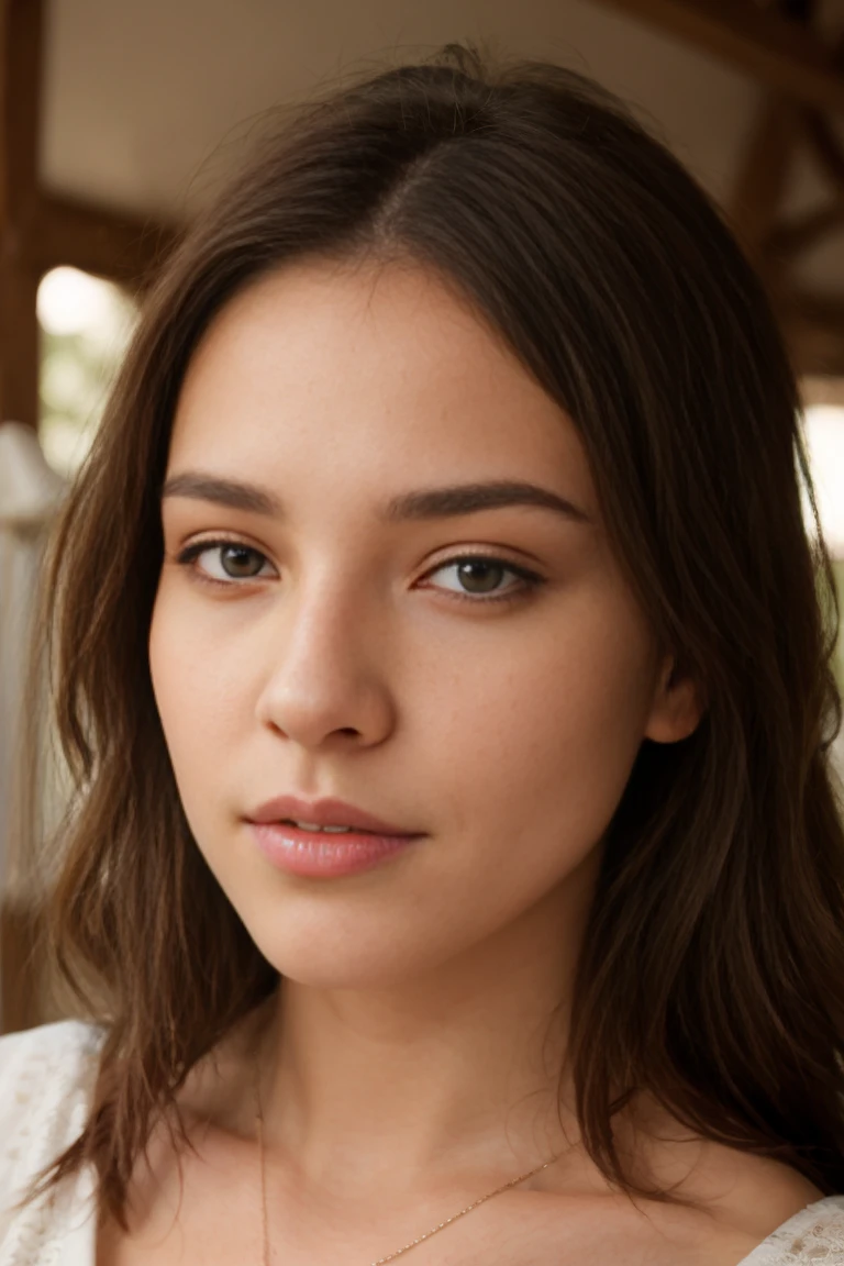 fille de face