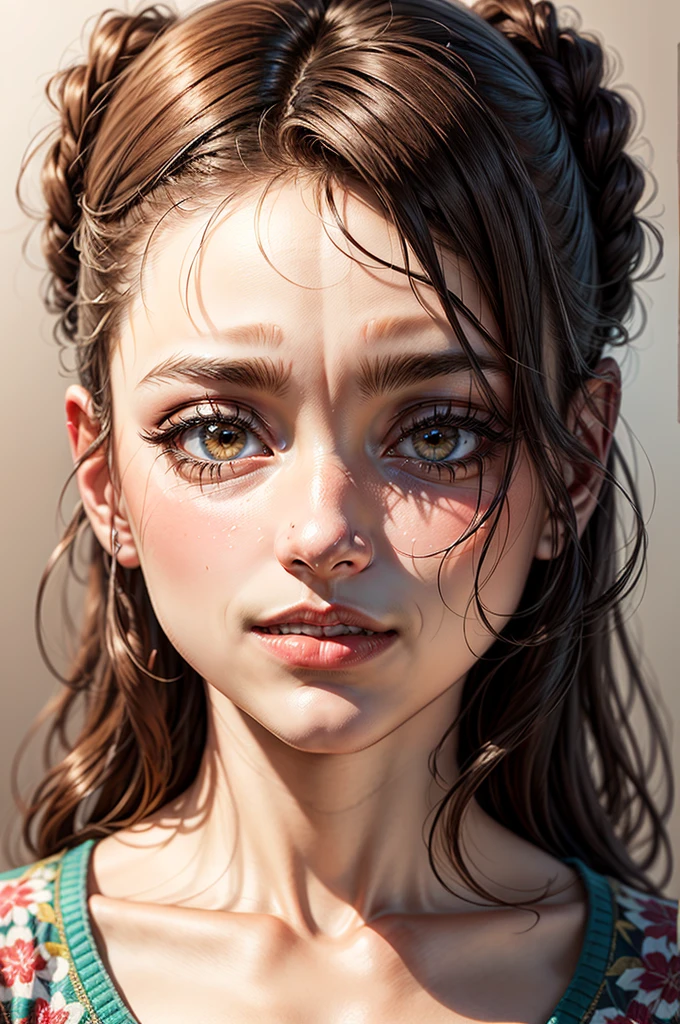 Beautiful face, Gentle smile, Meticulously detailed features, radiant eyes, masutepiece, top-notch quality
