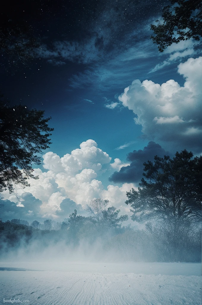 Creative background for a blogger