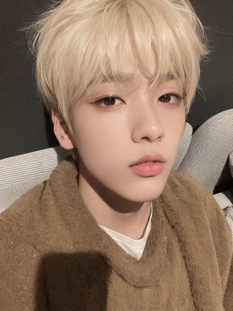 Arafed Asian man with white t-shirt and black hair......, androgynous face, Jung Jaehyun, jinyoung shin, delicate androgynous prince, kim doyoung, 1 7-year-old boy with a thin face, Smart Ulzzang, Cai Xu Kun, beautiful androgynous prince, androgynous person, kim taejin, hyung tae