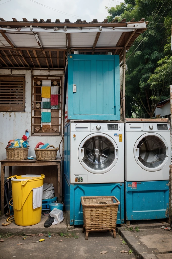 make a poster with the theme of the Jatibaru festival, include graphics from walking, dangdutan, art, bajidor and door prizes in the form of washing machines, fans and other furniture 