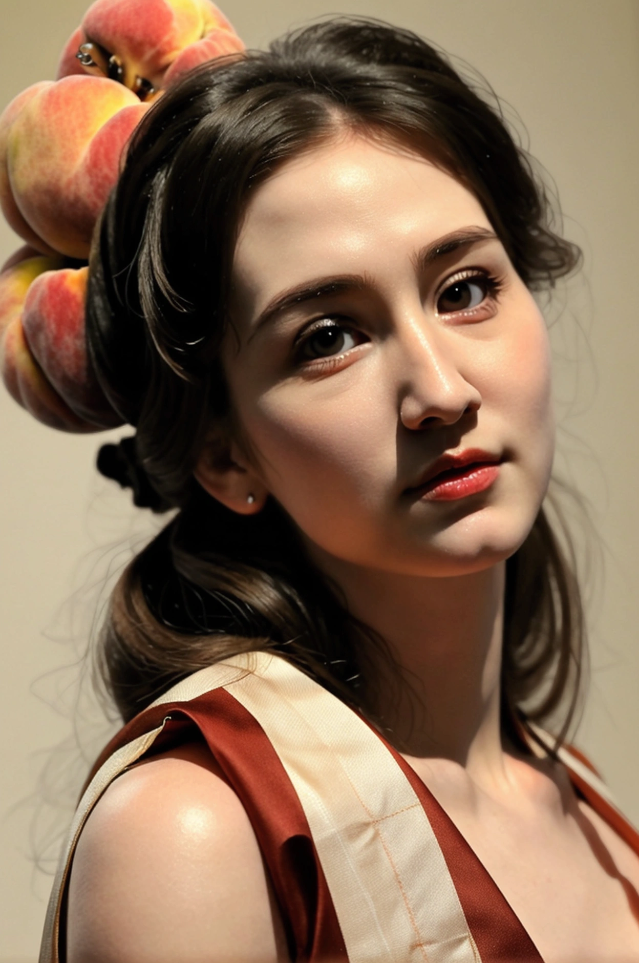 (masterpiece)), ((Highest quality:1.2)), Realistic peach