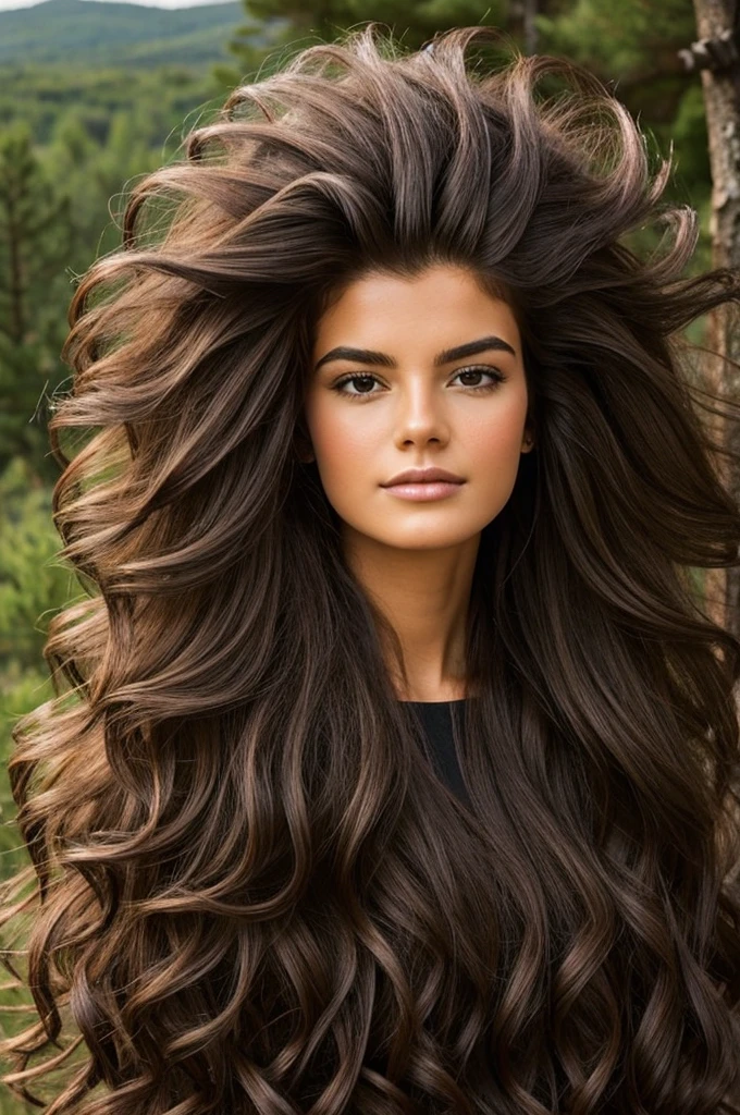 A mountain of hair