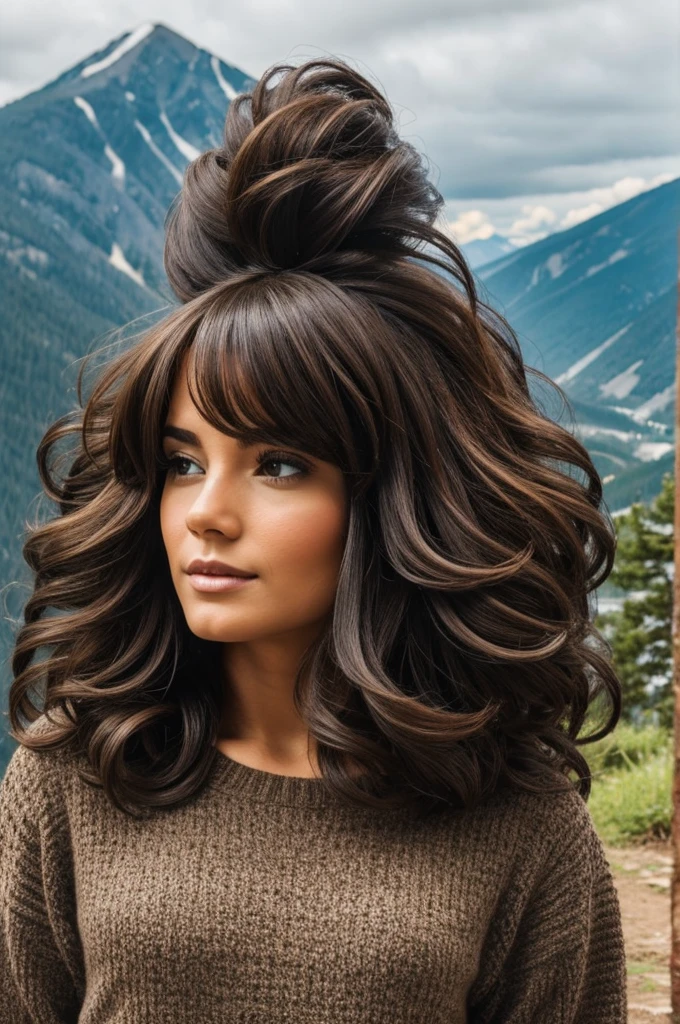 A mountain of hair