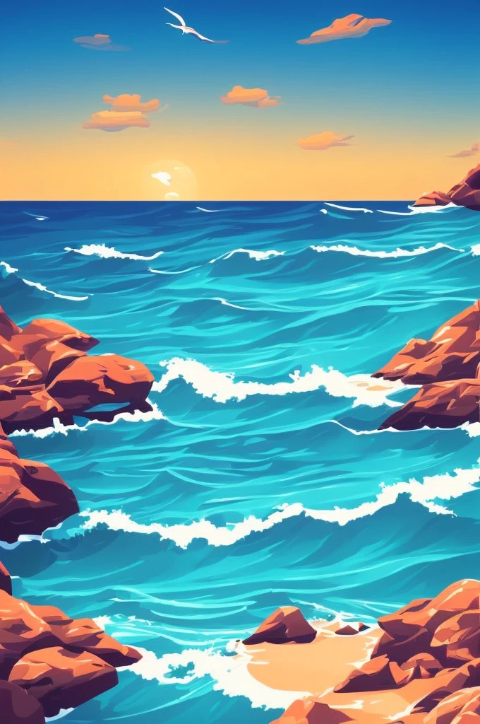 Ocean, vectorartz