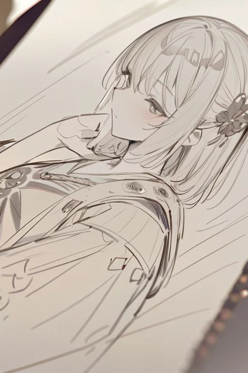 ((Best quality)), ((masterpiece)), (detailed), Japanese style tattoo sketch