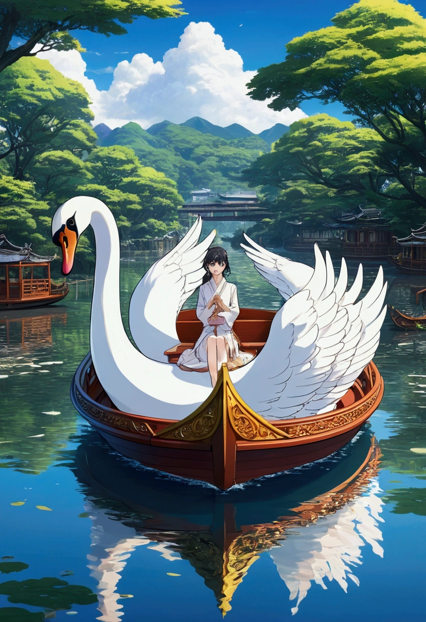 Swan Boat、Anime Style