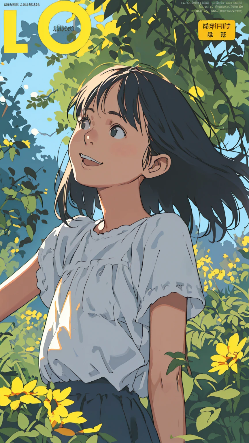 Affordable design, Clear lines, High Sharpness, (Highest quality,8k,Perfect sharpness,Ultra fine,High resolution,masterpiece:1.2), Perfect Anatomy:1.5, Official Art, Illustrations that tell a story, (Whitish background:0. 9)、Body Positivity、多Mr.な身体表現、(Random and energetic poses)、Perfect beauty、Perfect beautiful face、Strong winds、A rich expression、Dynamic composition、smile、Golden ratio composition、colorful、((Mr.々Different angles and perspectives))、Anime Art、(Mini dress)、(Overcoming stereotypes)、 Glowing Skin、(Natural beauty)、smile、Bangs、(Soft and flowing hair)、(countryside)、(Nostalgic atmosphere)、Put it up to your thighs、(Playful and carefree)、(多Mr.な民族のキャラクター)、(innocent attitude)、(Sunny atmosphere)、(The skirt flutters wildly in the wind)、(Bright colors)、Beautiful Eyes、(Embarrassing)、Braided Hair、Summer Scene、Smiling among flowers、Fashion magazine cover、Side angle、Angle from below、