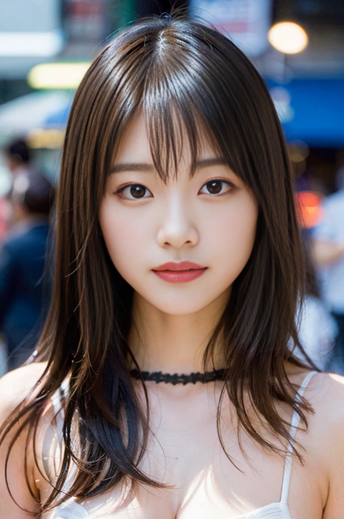 (8K、Raw photography、top-quality、masterpiece:1.2)、(realisitic、Photorealsitic:1.37)、ultra-detailliert、超A high resolution、1人、see the beholder、beautifull detailed face、A smile、Constriction、(Slim waist) :1.3)、Beautiful detailed skin、Skin Texture、Floating hair、Professional Lighting、Whole human body、Longhaire、a blond、Bob Hair、white swimwear、C cup breasts、de pele branca、The bikini、Lace Material