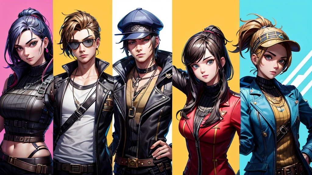 create stylish fortnite character for spain