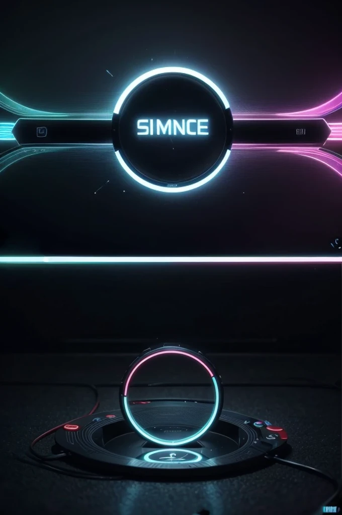I would like an image that represents the name "Next Sync". The idea is to combine elements of games and music in a synchronized and modern way.. Here are the details:
visual style: Modern and Technological, with a touch of futurism.
Elements to Include:
Game Symbols: May include game-related icons such as a stylized joystick, control keys, or game UI elements.
Musical Elements: Embed music symbols as musical notes, sound waves, or musical instruments in an integrated and harmonious way.
synchronization: Show in some way the idea of synchronization between games and music, maybe through connecting lines, motion or symmetry effects.
color scheme: Preferably vibrant and modern colors, like electric blue, neon green, or color combinations that convey energy and dynamism.
Formato da imagem: high resolution, ideal for use on social media and video platforms like YouTube.
Additional Inspiration: If you need inspiration, think about elements that evoke technological advancement, creativity and union between different forms of digital entertainment.
Purpose of the Image: The image will be used as the main visual identity for a YouTube channel that combines gaming videos and music in an innovative and captivating way.
Thank you very much for your help in creating this image.!