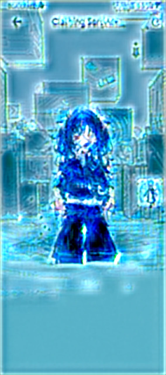 (Highest picture quality),(Master's work),(ultra-detailed),(Detailed eye description:1.0),(lens flare:1.0),(movie poster:1.0),(Tarot border:1.0),the portrait is centered,(close-up:1.0),(nagative space:0.8),(negative space:1.6),(solo),(floating colorful web:1.0),(many colorful spikes:1.0),(floating aqua droplets:1.0),(water magic:1.0), (dappled sunlight,light rays,caustics:1.2), (iridescent:1.0),(beautiful detailed glow:1.0),(leaning back:1.2),(grim expression:1.0),(small:1.0),(open mouth:1.0),(eyelashes),one eye closed,(light blue hair:1.4),(long hair:1.0),(facing viewer:1.3),(head tilt:1.0),(dynamic pose:1.1),(asymmetrical hair:1.2),(orange,(casual,casual clothes),(layered skirt),(grey eyes:1.4),diagonal bangs,high twintails,drill hair,long coat,(floating cape:1.0),,(abstract background:1.4),(:1.1),(jumping:1.1),(tan:1.1),(upper body:1.25),thinking, slit pupils, + +,  ganyu, bare shoulders, bodysuit, (white gloves:1.3), black and red twin horns, sleepy