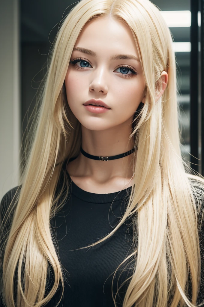 Woman, blonde, new