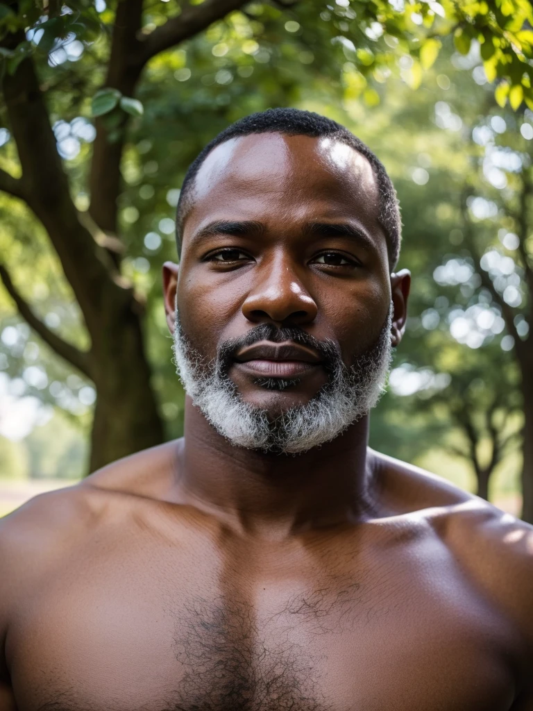 a man in the park, super detail, best quality, UHD, textured skin, high details, 16k