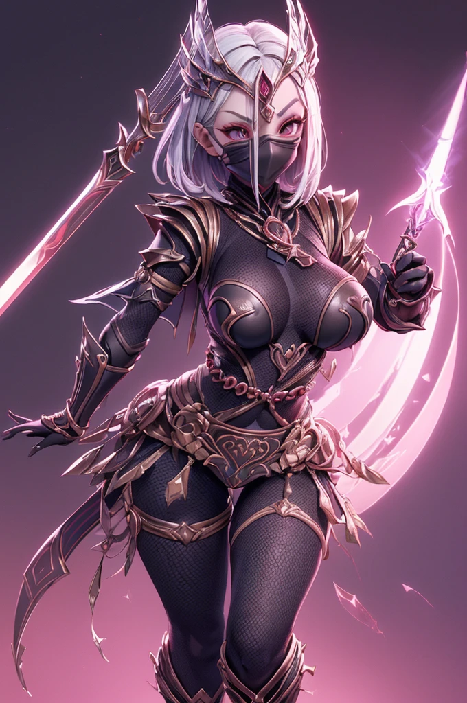 Mini shanoa castlevania, (shanoa castlevania), only, ray tracing, 3D style, 3dmm, ((oses per photo)), ((oses phi cada foto)), fully body,(from front view),(Costas Issue), (Emist on the left), show flat belly, (((oses per photo))),(very big breasts perfect ass, Perfect and symmetrical eyes, (perfect handuturistic sword in hand)), ((shorth hair)),white clothes with textured edges, Fair Skin, luphias detalhadas, White thigh-high tights with trim, phiestido aberto phi "phi", Waist slender, large legs, low water, Show legs to the top of the waist, ,((top with tear in the middle)),ultra realistic skin, Realistic human eyes,ultra realistic skin,terno super sensuous,(faixas phi torno dos seios), fullcolor,top with ruffles,(pubes with a lot of volume),(extraordinariamente sensuous),(muito sensuous),(red and black thphie),I love the league,(meia calca de renda phi um dos lados),(meia calca de renda phi um dos lados),((red decorations with LEDs))),((red lines adorning the curves of the body)),(((woman show))),((Star Blade)),((kitana)),(((ninja))),(((ninja costume))),(((mask covering the mouth))),(((little waist))),(((sensuous))),((bold slits showing off the body)),(((super realistic skin with pores))),(((lines contoured the groin))),(((extravagant necklines over the breasts))),(((cracks along the body))),(((Nude))),(((Waist slender e coxão))), show the whole body,(((no pantyhose, no boots, with nothing covering the legs)),((do not cover shoulders and waist)),((monsters in the background))