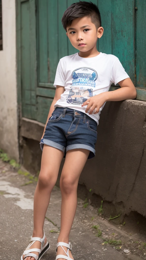 Young Filipino boy