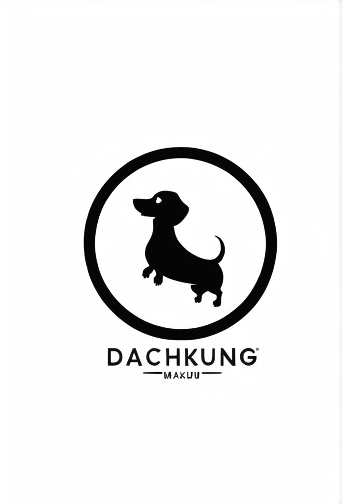 Logo Ma-kun, a stylish Japanese brand

Dachshund Logo

Dachshund is jumping with his forefeet floating, his tail wagging, his tongue sticking out merrily

see someone wagging his tail

The dachshund runs through traditional Japanese streets

Pretty cool
chic and modern design

White background