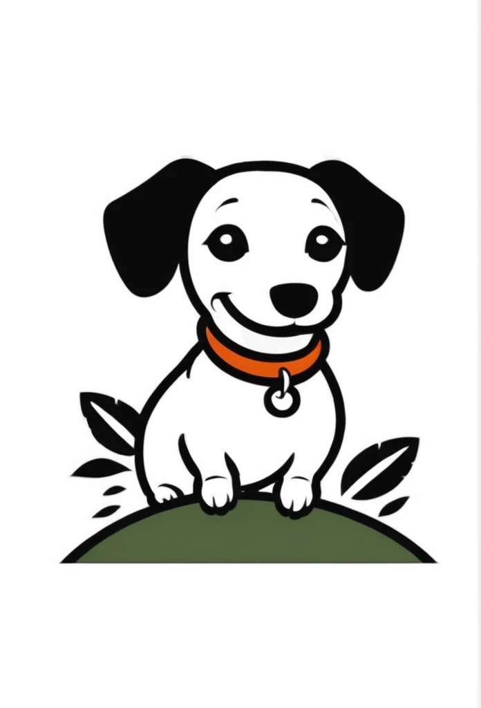 Logo Ma-kun, a stylish Japanese brand

Dachshund Logo

Dachshund is sticking out his tongue and laughing

Dachshund is colored white and brown

Dachshund is jumping with his forefeet floating, his tail wagging, his tongue sticking out merrily

see someone wagging his tail

The dachshund runs through lush, traditional Japanese streets, bamboo bushes, bamboo leaves, and high-class Japanese flower fields

Pretty cool
chic and modern design

White background