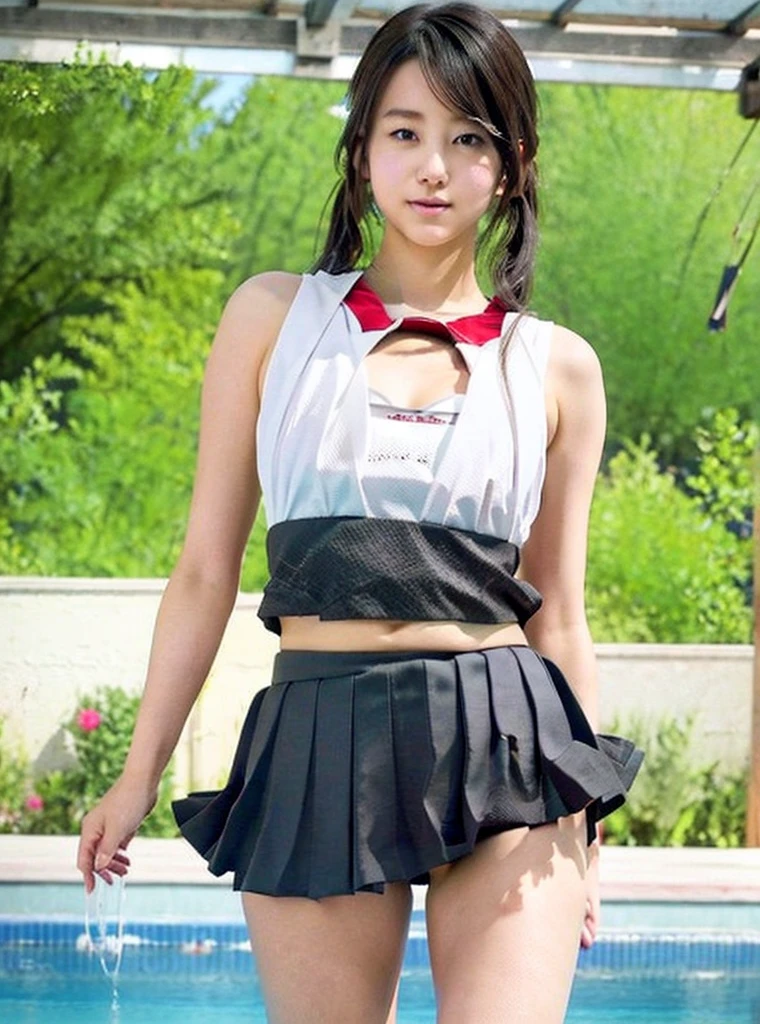(Complete nakedness),((fullnude)),((Wareme:1.3)),R18,Top image quality,Standing Picture,a beauty girl,loli face,(round face:1.2),full body,loli body,flat breasts,flat busts,glares,Beautiful body,(loli pussy:1.5),boyish,shame,Show off,bullish,red blush,(10yo:1.3),(kawashimaumika:1.3),sweat,wet body,caught,happening,(inner thigh:1.5),