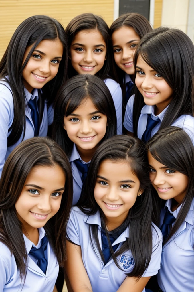 4 girls best friend in their school