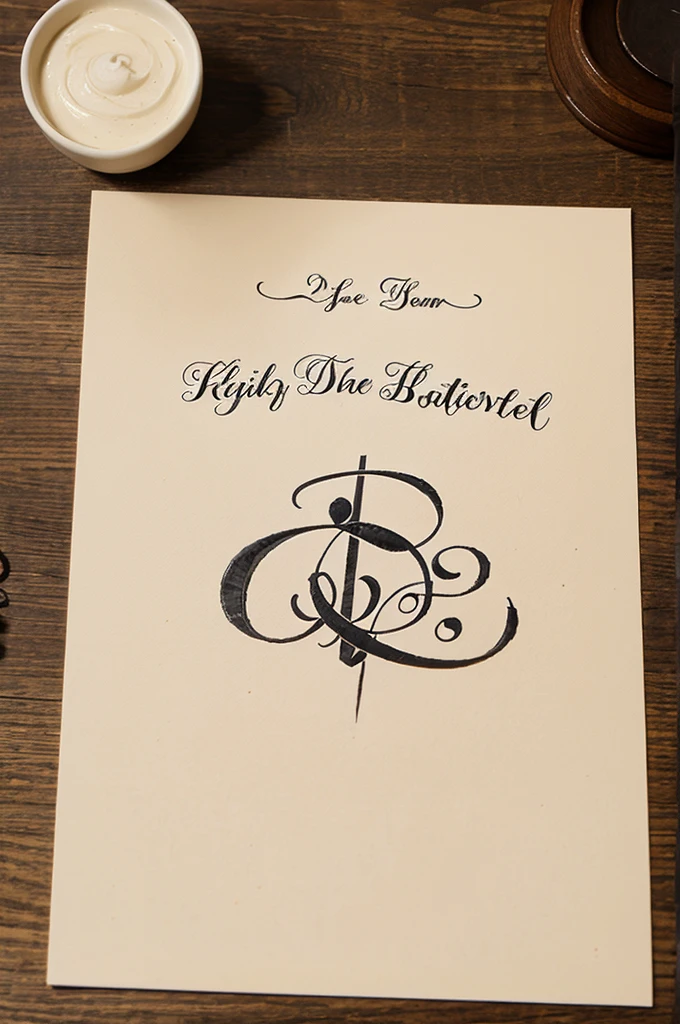 calligraphy, letter, kata maestro