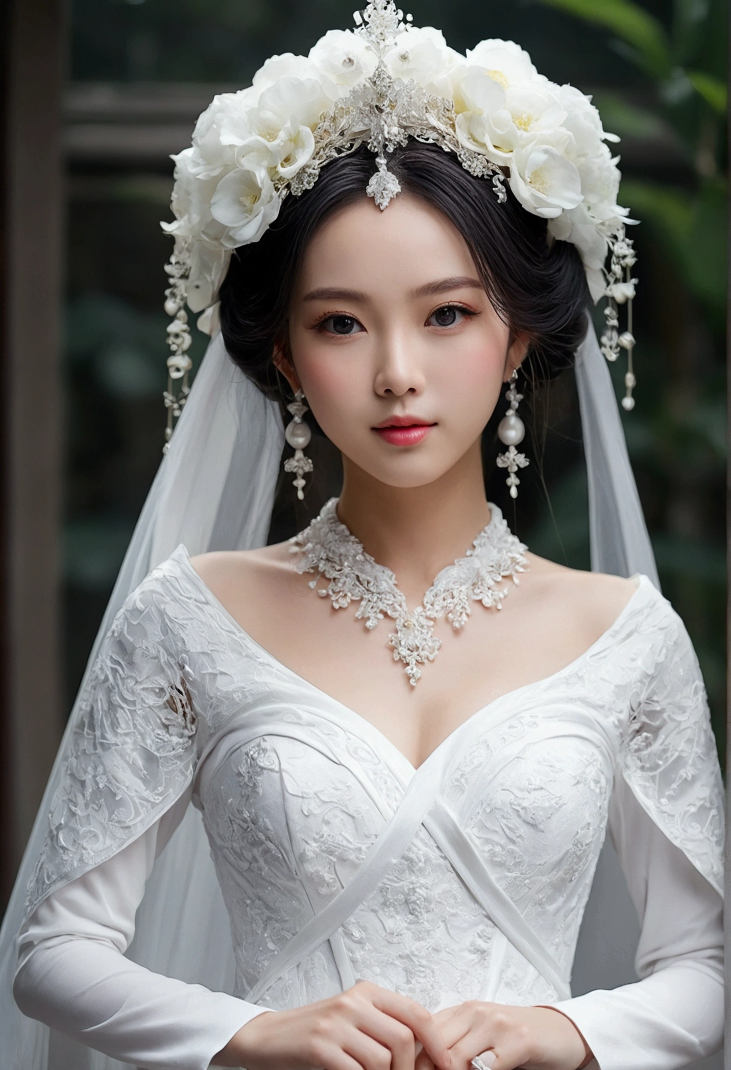Beauty，White，White舞蹈内衣，