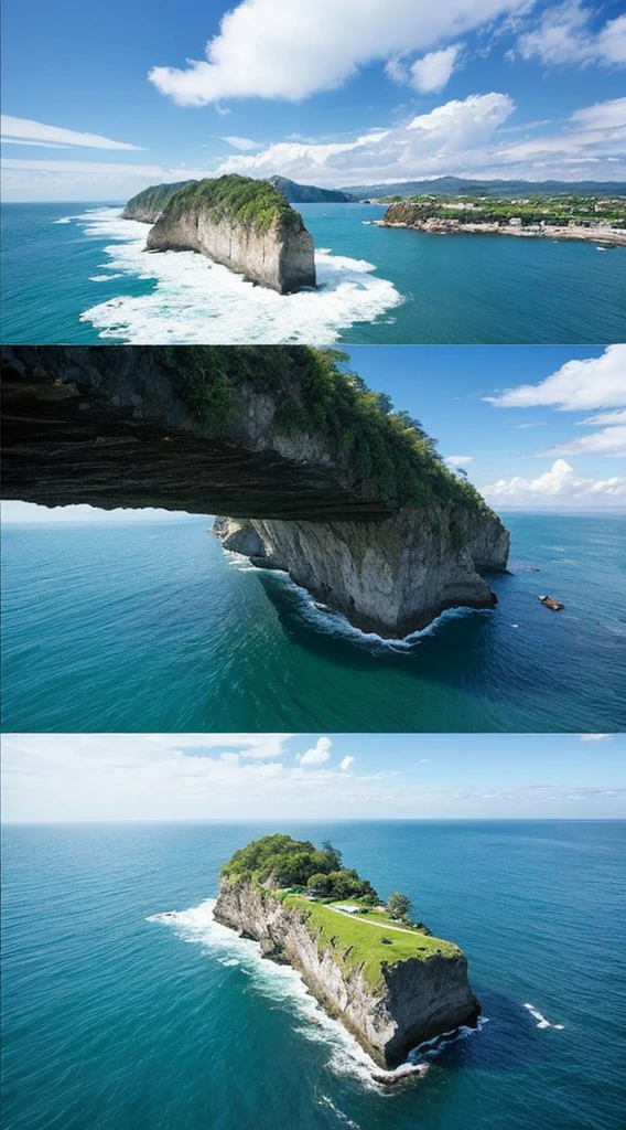 Illusion想的な海の風景,unrealistic,Illusion