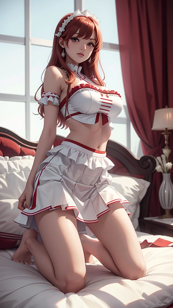 (Reimu Hakurei　Leg spread　Creampie　Sweaty　Prone　whole body　Nipples　Chest, arms folded　blush　disgusted face　White Stockings　Thailand　whole bodyに精液　gangbang,1boys　vaginale,Sex）　(Subjective　From above)（background　futon）(time　night)