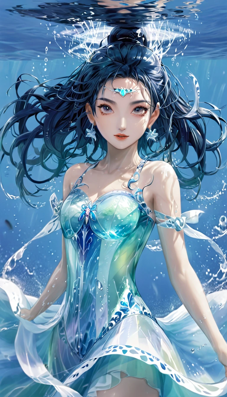 Water Princess, genshim impact style