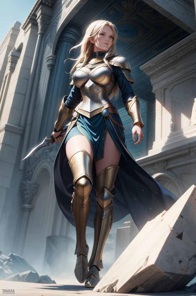 1 Girl (implying one person, likely female)
Full Body: Standing with perfect symmetry
Muscular Build: Strong and defined physique
Turned Arms: Muscular arms positioned behind her back
Theme:
Epic Fantasy: Set in a fantastical world
Asgard: Inspired by Norse mythology (can be subtle or more prominent)
Valkyrie/Lady Knight: Combining elements of a fierce warrior and noble protector
A motif incorporated into her armor, clothing, or environment (tiger stripes, or a tiger pelt cloak)
Visual Style:
Hyper Realistic: Incredibly lifelike detail
Masterpiece: Exceptional quality
8K Resolution: Sharp and high definition
Detailed Drawing: Intricate and richly textured
Superior Quality: The best possible rendering
Epic Composition: Dramatic and visually stunning