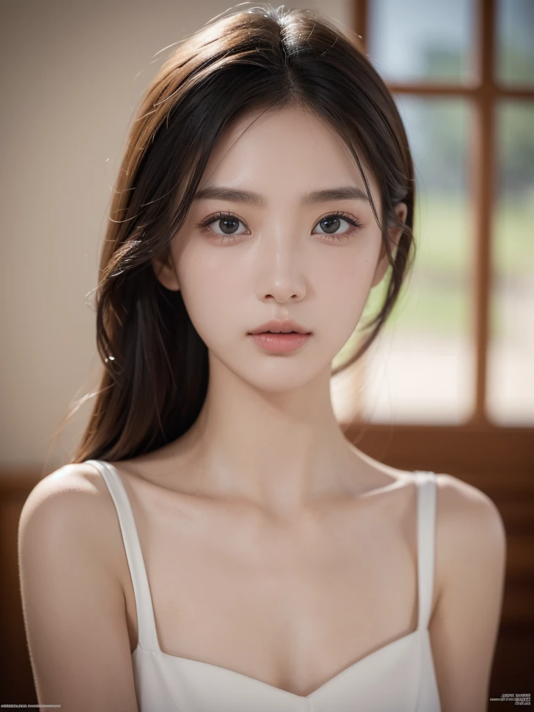 (1 Girl:1.3), Solitary, (((极其Delicate face))),(((Extremely detailed eyes and face))),beautiful detailed eyes,body parts__, Official Art, Unity 8k wallpaper, Very detailed, beautiful and aesthetic, beautiful, masterpiece, best quality, Raw, masterpiece, Ultra-detailed photos, best quality, Ultra-high resolution, Realism, Sunlight, Full body portrait, Stunning beauty,, Dynamic poses, Delicate face, Vibrant eyes, (From the front), She's wearing a warrior suit, Red and black color scheme, , Very detailed的废弃仓库背景, Delicate face, Detailed complex busy background, messy, Gorgeous, milky, Very delicate skin, Realistic skin details, Visible pores, Clear focus, Volumetric Fog, 8K Ultra HD, Digital SLR Camera, high quality, Film Grain, White skin, 照片Realism, Rama Photography, Dystopian metropolis of the future, View from below, translucent