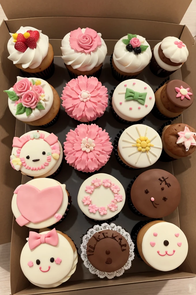 Cute mini cakes, just like the real thing