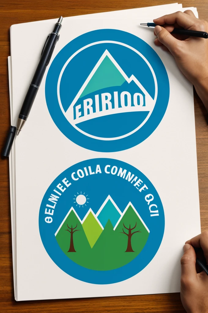Create the logo of an ecological company 