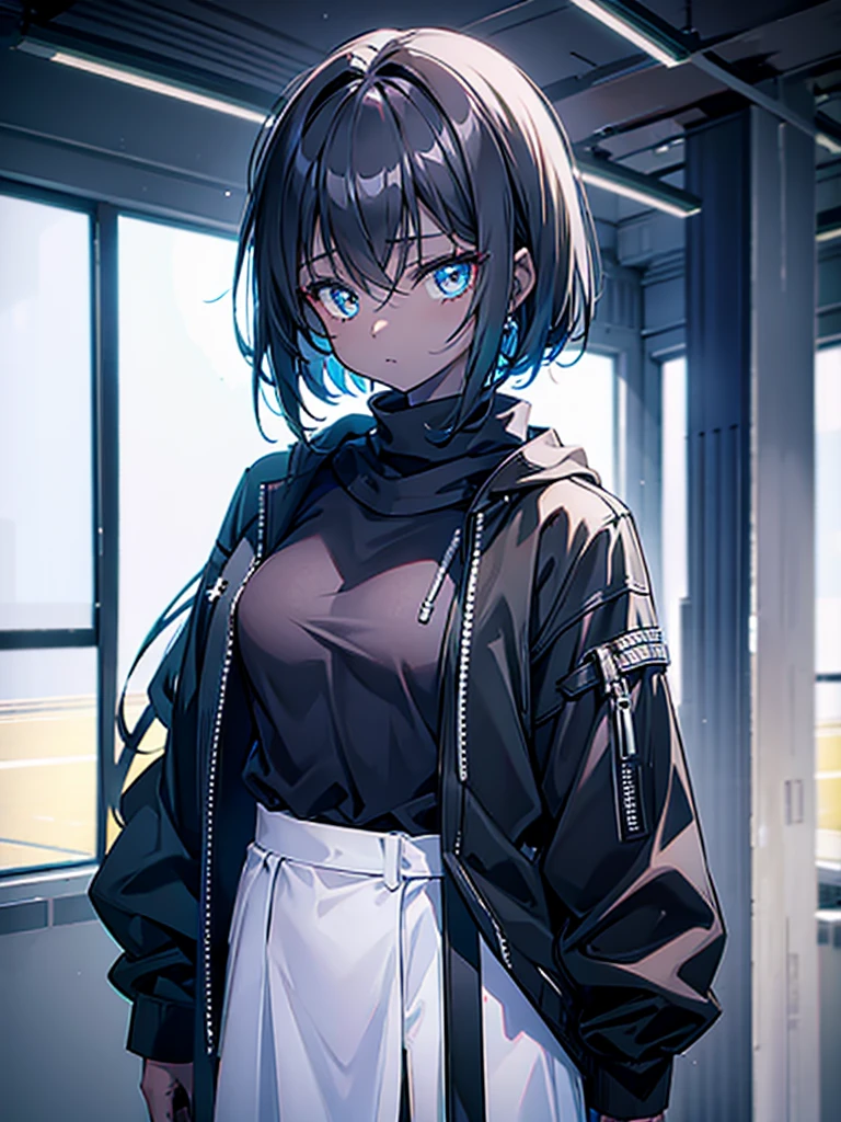 girl with black skin