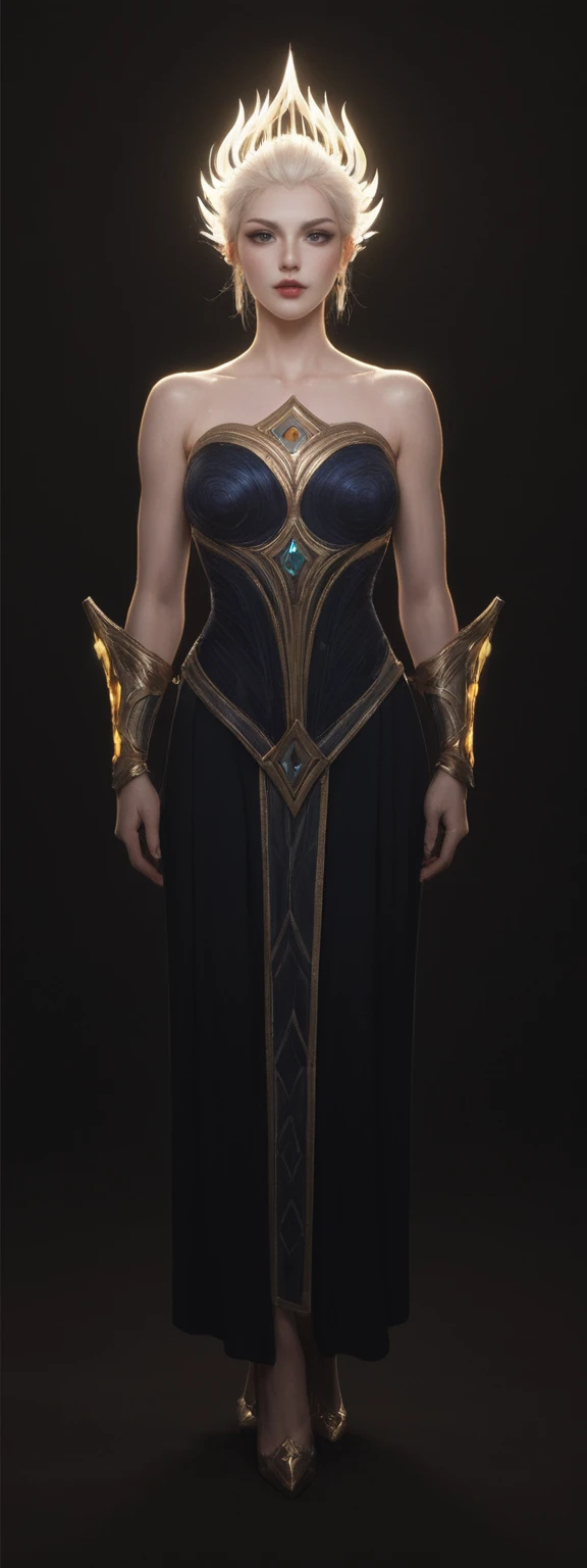 realistic, score_9, score_8_up, score_7_up, score_6_up,
1girl, solo, from front, full body, Rammus \(league of legends\), black background, makeup, sidelighting, backlighting, glowing,