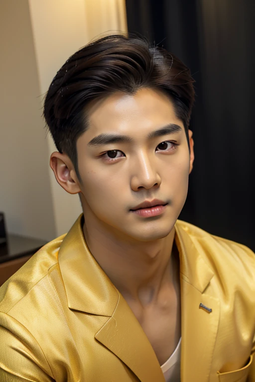 8k, RAW photo, best quality, masterpiece:1.2), (realistic, photo-realistic:1.37S Korea men different Korean males koreans with different strking handsome features looks appearances that are moulded sculpted sculptured chiseled sharp angled angular broad high cheekbones full square jawed almond shaped eyes light hazel amber or honey colors eyes