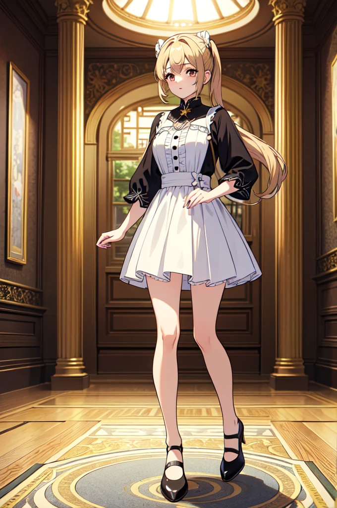 masterpiece, 32k, extremely detailed, finely detail, intricate details,
BREAK
(absurdres:1.1, highres:1.1, ultra detailed:1.1),
insanely detailed, absurdres,
(high resolution:1.1, ray tracing:1.1, refraction:1.1)
(1 female, 独奏:1.3),
BREAK
perfect symmetrical face, pony tail, Casual wear,
BREAK
(((full body))), standing,
BREAK