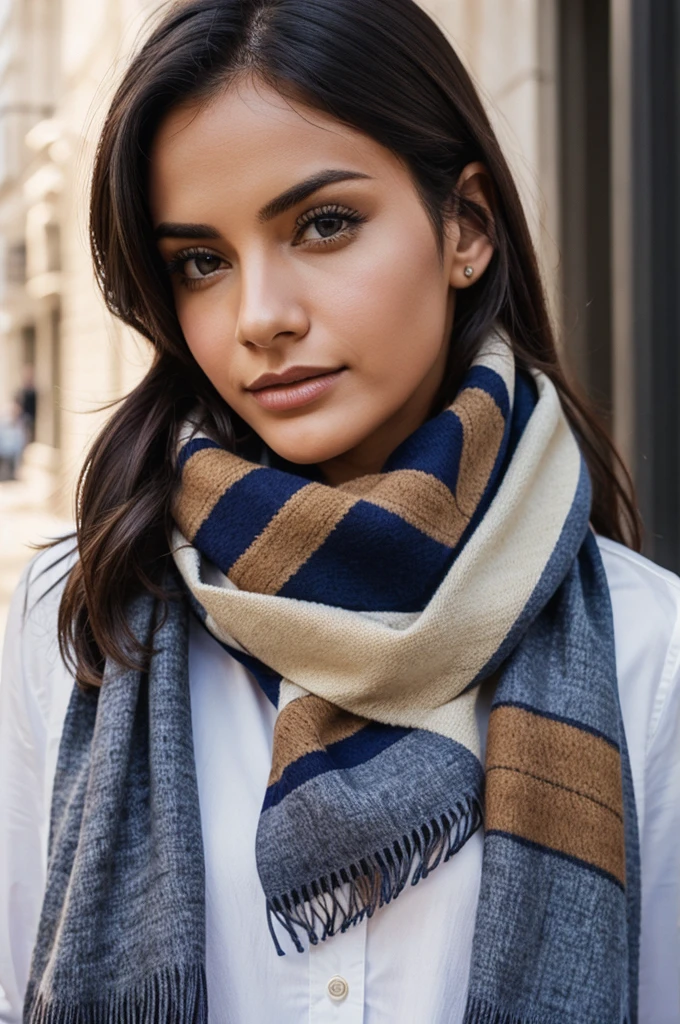 Replace the scarfs in my image with Congress scarf

