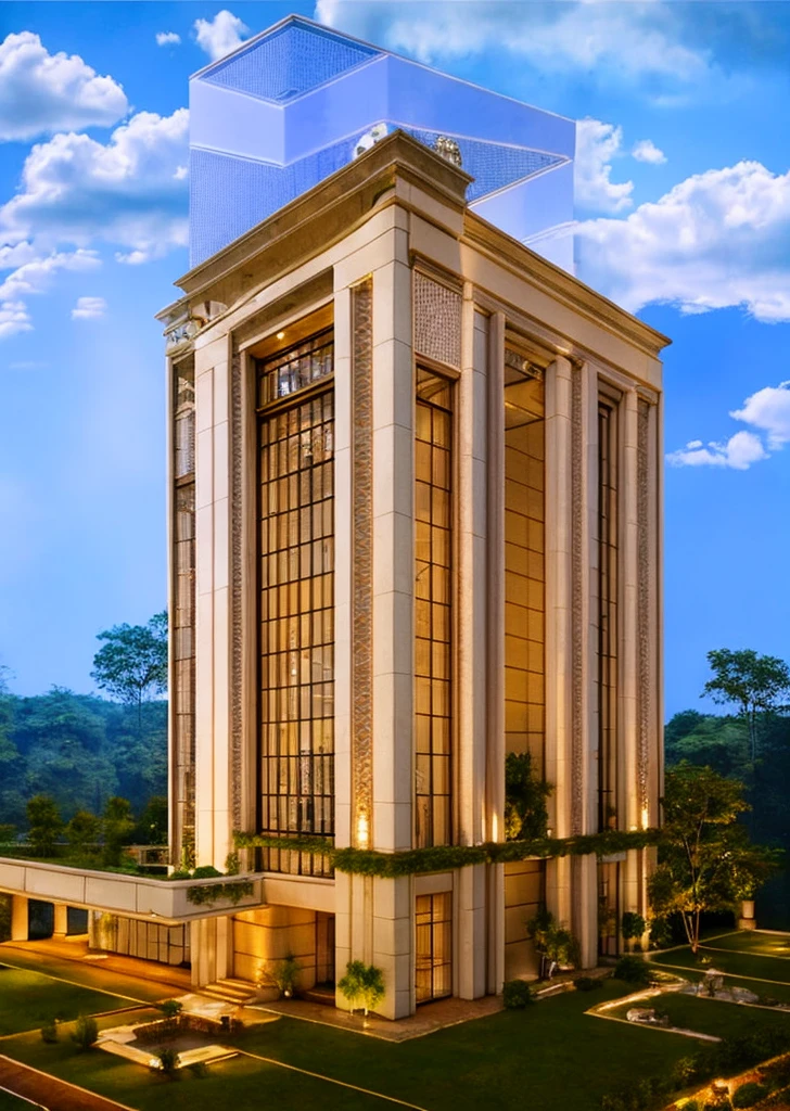 neoclassic building